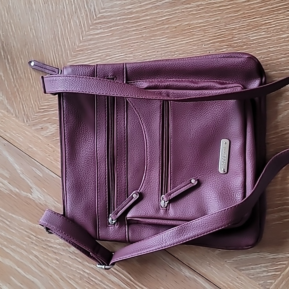 Rosetti Women Maroon Crossbody Bag  Vegan Leather One Size